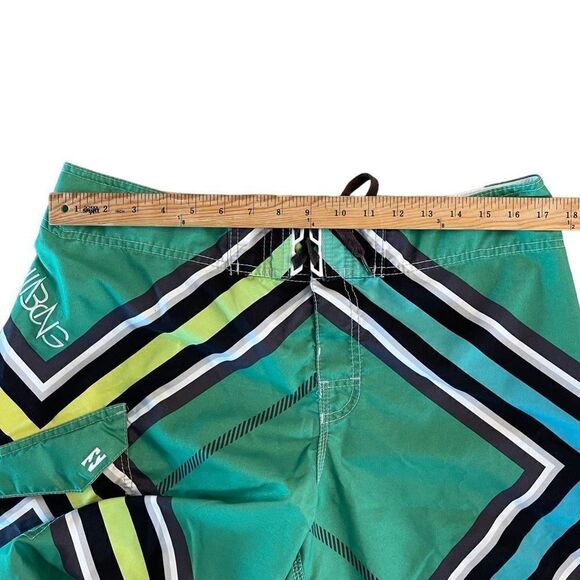 Billabong Board Shorts Men Surf Swim Trunks Brian Grubb Wake Series Size 36 - Picture 7 of 9